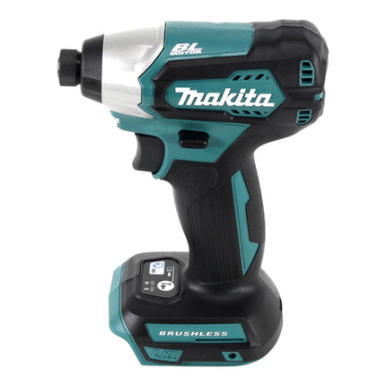 Avvitatore a impulsi a batteria Makita DTD 155 SFJ-R 18V 140Nm brushless + 2x batteria ricaricabile 3,0 Ah + caricabatterie + RHINO