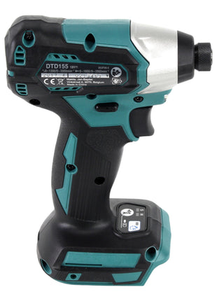 Makita DTD 155 SFJ-R akumulatorowy klucz udarowy 18V 140Nm bezszczotkowy + 2x akumulator 3.0 Ah + ładowarka + RHINO