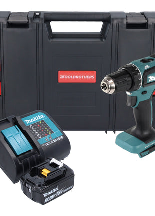 Makita DDF 485 SF1J-R Perceuse-visseuse sans fil 18 V 50 Nm Brushless + 1x batterie 3,0 Ah + chargeur + RHINO