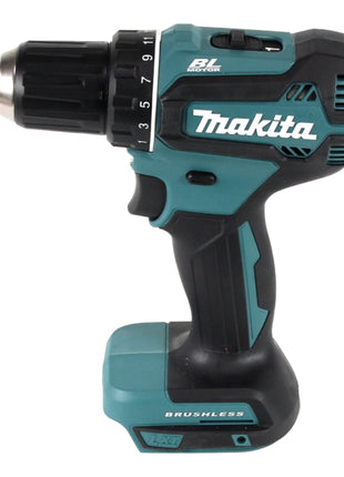 Makita DDF 485 SF1J-R Perceuse-visseuse sans fil 18 V 50 Nm Brushless + 1x batterie 3,0 Ah + chargeur + RHINO