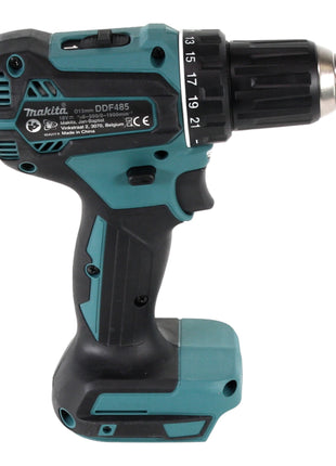 Makita DDF 485 SF1J-R Perceuse-visseuse sans fil 18 V 50 Nm Brushless + 1x batterie 3,0 Ah + chargeur + RHINO