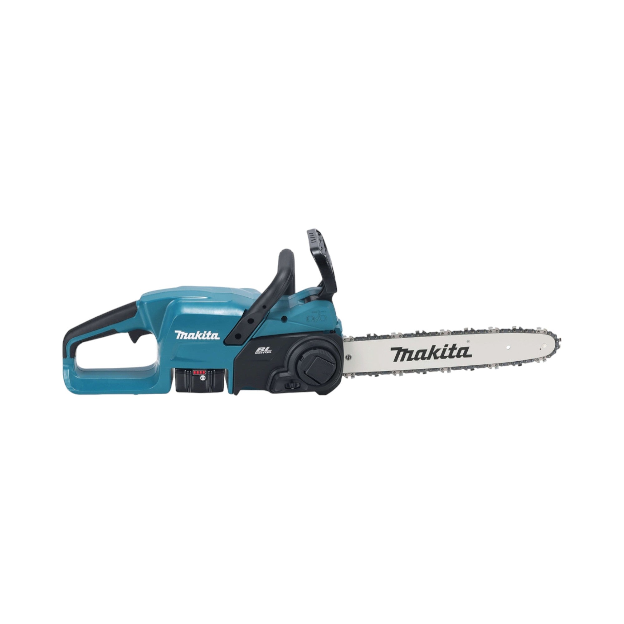 Makita DUC 357 RTX3 Akku Kettensaege 18 V 35 cm Brushless 1x Akku 5 0 Ah Ladegeraet 4 - toolbrothers