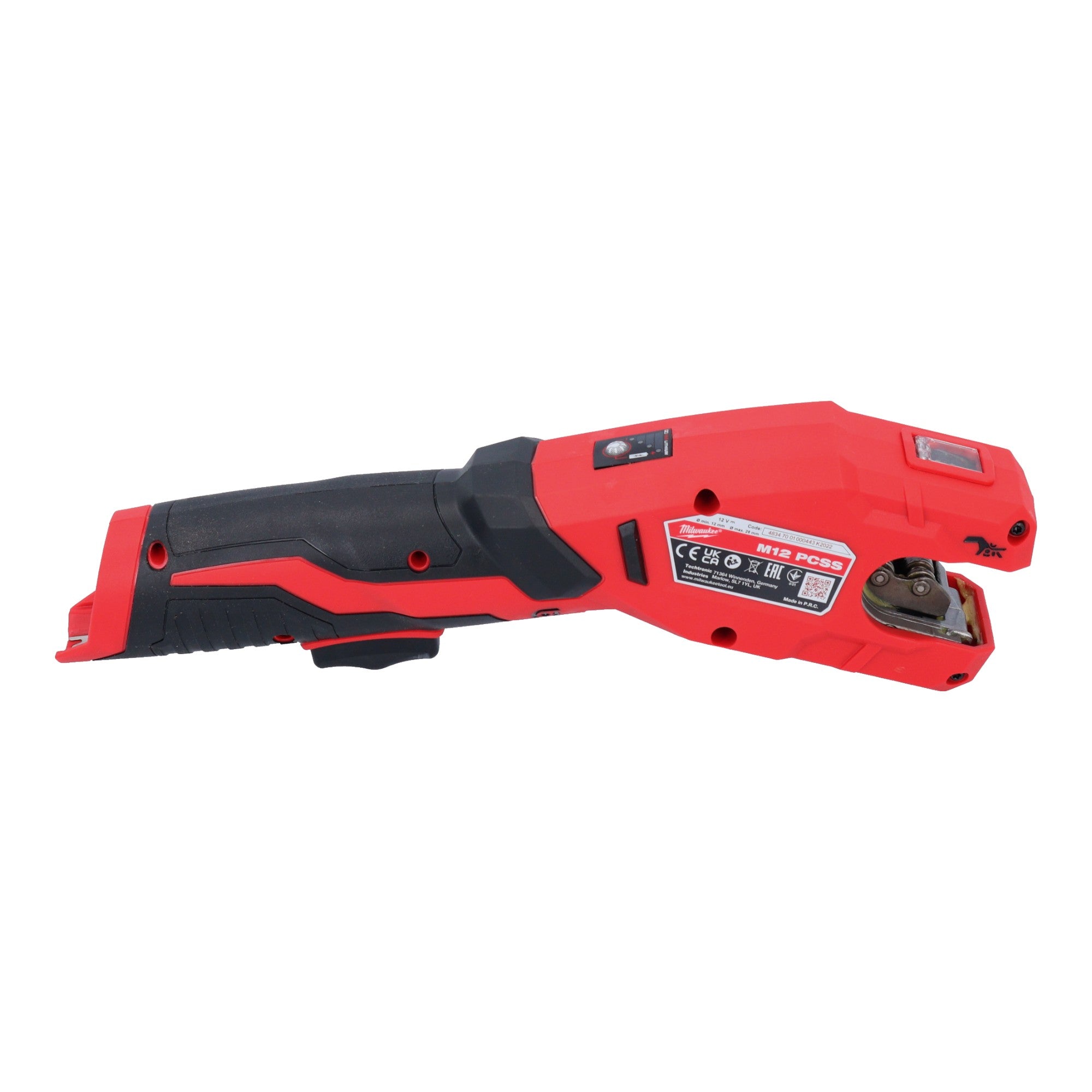 Milwaukee M12 PCSS 252C Akku Edelstahl Rohrabschneider 12 V 12 28 mm 2x Akku 2 5 Ah Ladegeraet Koffer 4 - toolbrothers