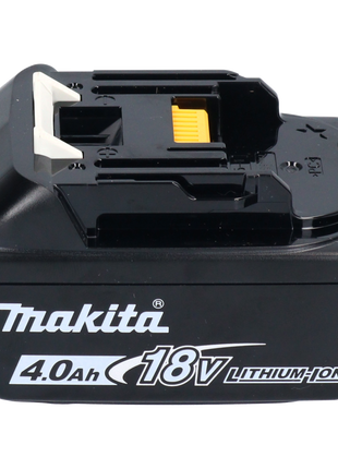 Makita DMC 300 M1J Meuleuse d'angle sans fil 18 V 76 mm Brushless + 1x batterie 4,0 Ah + Makpac - sans chargeur