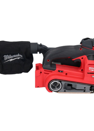 Lijadora de banda a batería Milwaukee M18 FBTS75-501X 18 V 75 x 457 mm sin escobillas + 1x batería 5,0 Ah + caja HD - sin cargador