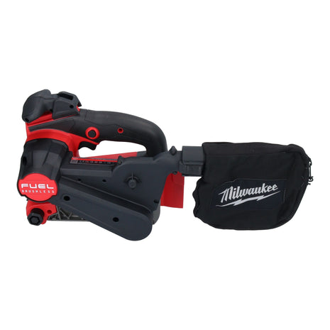 Milwaukee M18 FBTS75-801X akumulatorowa szlifierka taśmowa 18 V 75 x 457 mm bezszczotkowa + 1x akumulator 8,0 Ah + skrzynka HD - bez ładowarki