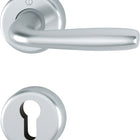 HOPPE set di rose Maribor 1766 / 17KV/17KVS Alluminio F1 ( 3000203145 )