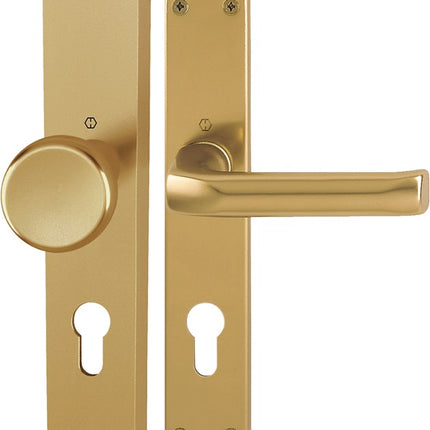 HOPPE Langschildgarnitur London 54/227/202SP/113 Aluminium F4 ( 3000252242 )