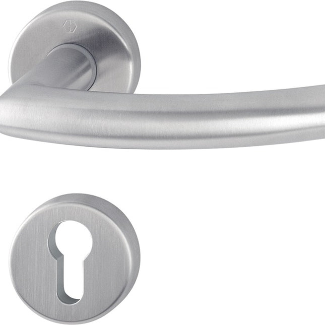 HOPPE Set di rosette Trondheim E1430Z/42KV/42KVS Acciaio inox F69 ( 3000252616 )