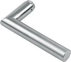 Maniglia a leva HOPPE parte perforata Amsterdam E1400Z acciaio inox opaco ( 3000252948 )