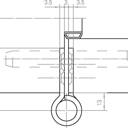 SIMONSWERK cerniera per oggetti VARIANT VN 2929/160 acciaio inox spazzolato opaco 160 kg ( 3000255497 )