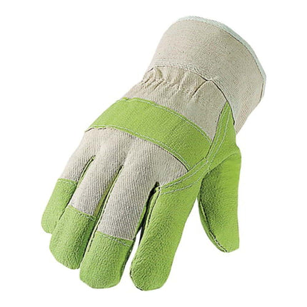 Guanti in pelle sintetica ASATEX taglia 10,5 colore verde/naturale ( 4000371000 )