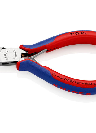 KNIPEX Electronics szczypce tnące boczne długość 130 mm kształt 0 ( 4000794259 )