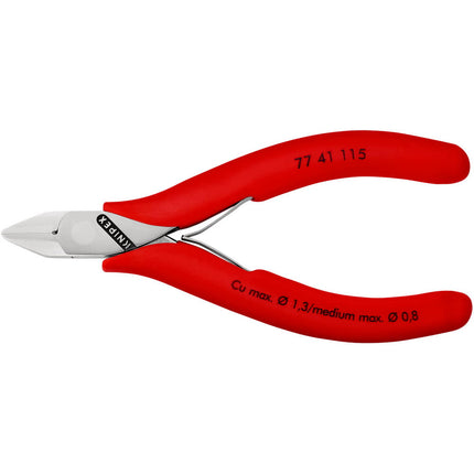 KNIPEX Electronics Taglierine diagonali lunghezza 115 mm forma 2 ( 4000810487 )