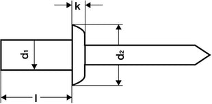 GESIPA nit zrywalny uszczelniający CAP(R) trzon nitu d x l 4 x 8 mm ( 4000813403 )