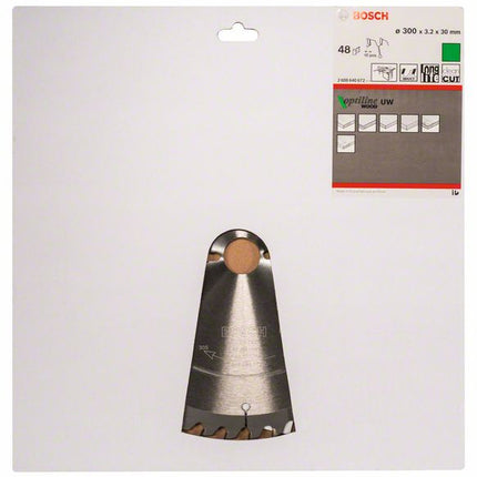 Lama circolare BOSCH Optiline Wood Ø esterno 300 mm Numero di denti 48 UW ( 4000815446 )