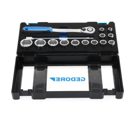 GEDORE Steckschlüsselsatz 19 DMU-20 15-teilig 1/2 ″ ( 4000820533 )