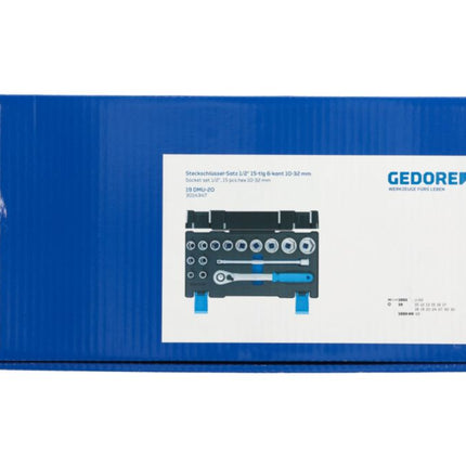 GEDORE Steckschlüsselsatz 19 DMU-20 15-teilig 1/2 ″ ( 4000820533 )