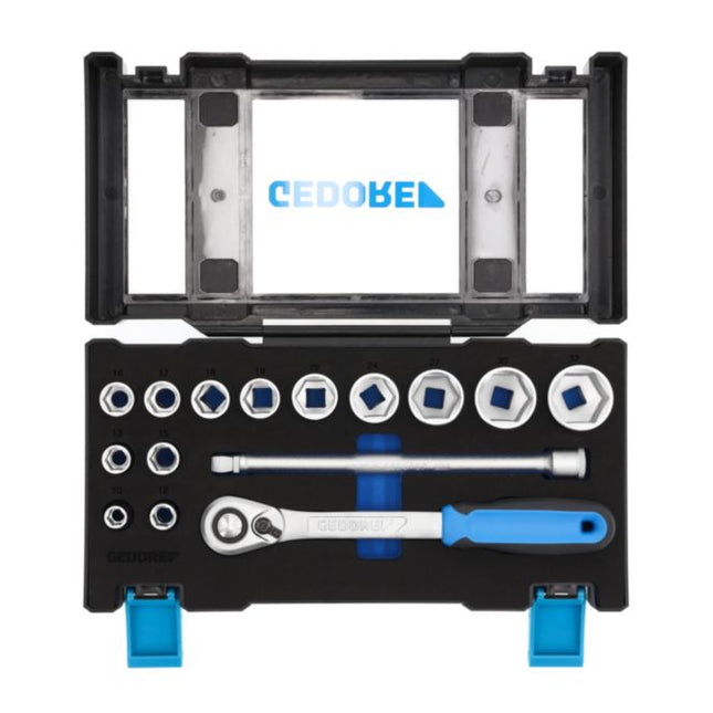 Set di chiavi a bussola GEDORE 19 DMU-20 15 pezzi 1/2 ″ ( 4000820533 )