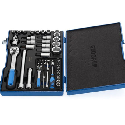 Set di chiavi a bussola GEDORE 19 V20U-10 50 pezzi 1/4 + 1/2 ″ ( 4000820550 )