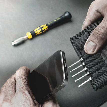 Set di cacciaviti meccanici di precisione WERA KK Micro-Set ESD/11 11 pezzi ( 4000828012 )