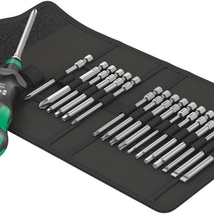 WERA KK Turbo Imperial 1 Set di punte da 19 pezzi ( 4000829874 )