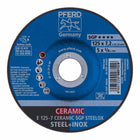 PFERD Schruppscheibe CERAMIC SGP STEELOX D125xS7mm ( 4000843237 )