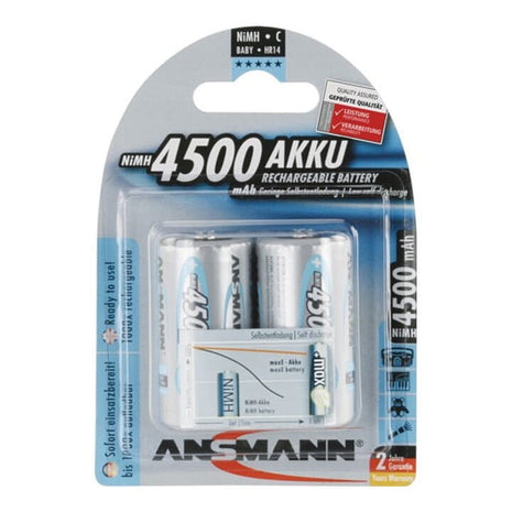 ANSMANN Batterie d´accumulateur maxE 1,2 V 4 500 mAh ( 4000876119 )