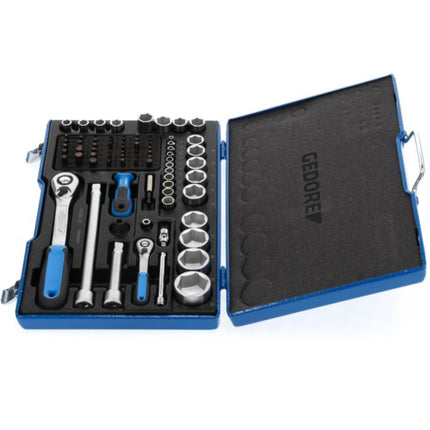 Set di chiavi a bussola GEDORE 19 V20U-20 81 pezzi 1/4 + 1/2 ″ ( 4000880519 )