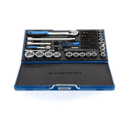 Set di chiavi a bussola GEDORE 19 V20U-20 81 pezzi 1/4 + 1/2 ″ ( 4000880519 )