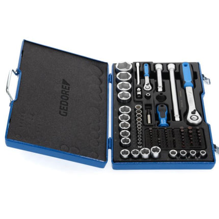 Set di chiavi a bussola GEDORE 19 V20U-20 81 pezzi 1/4 + 1/2 ″ ( 4000880519 )