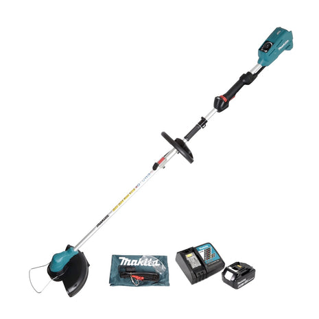 Makita DUR 183 LRG1 Akku Rasentrimmer 18V 300mm Brushless + 1x Akku 6,0Ah + Ladegerät - Toolbrothers