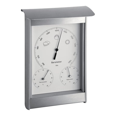 TFA Station météorologique  H215xl145xP70 mm argent/blanc ( 9000495041 )