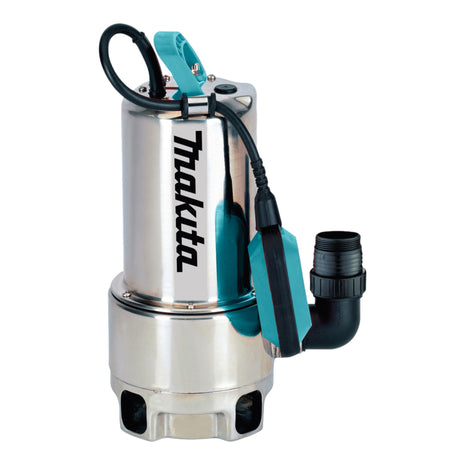 Bomba sumergible eléctrica Makita PF 1110 1100 vatios 15000 l/h 250 l/min 10 m de altura de aspiración