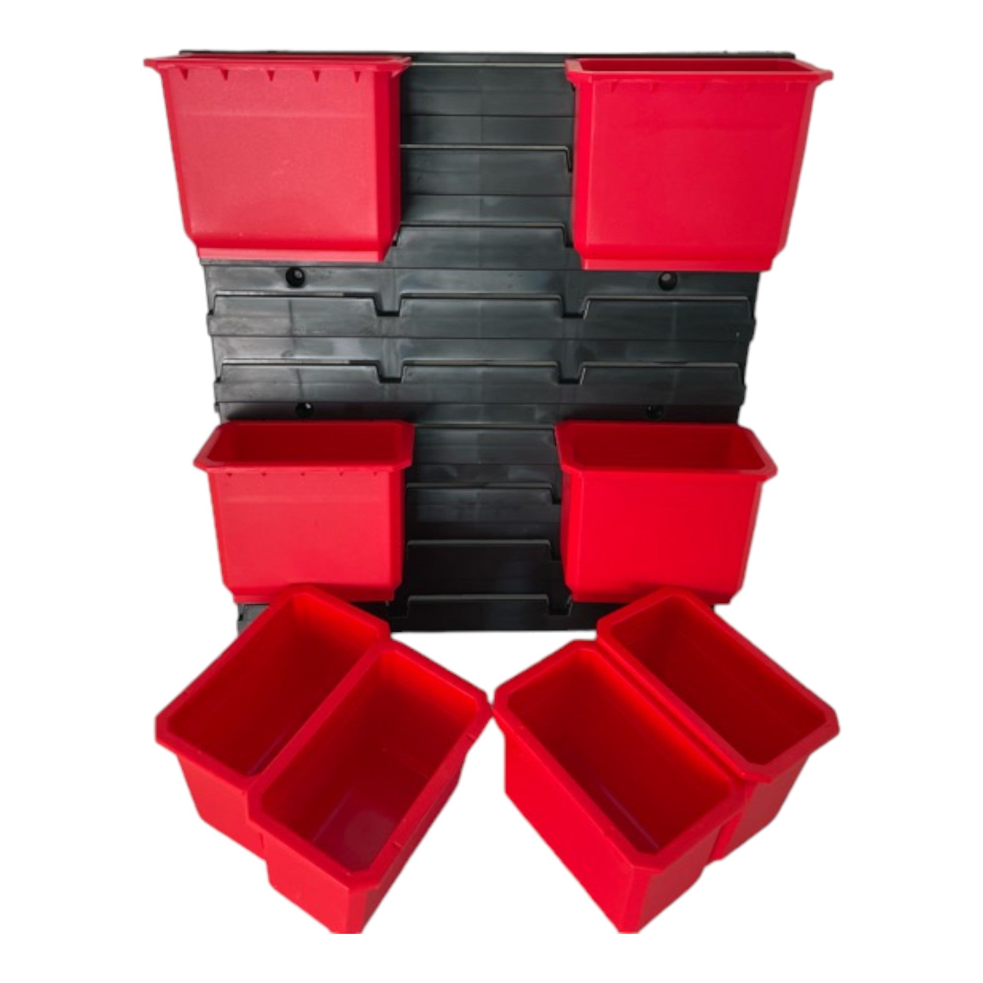 Qbrick System Container Set Nr 2 Werkstattwand 39 x 35 cm mit 8 Behaeltern fuer System ONE und System TWO Koffer 2 - toolbrothers