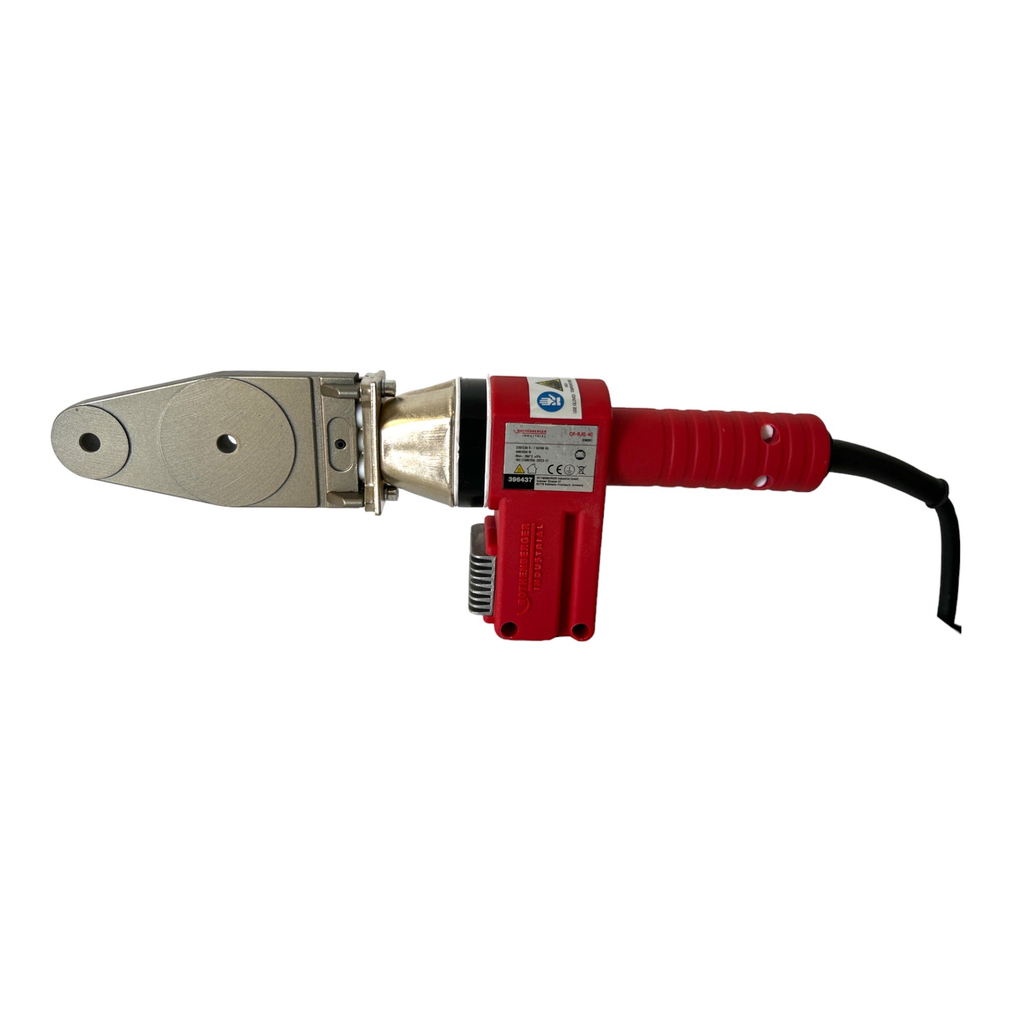 Rothenberger Industrial Muffenschweissgeraet CR RJQ 40 36051 Arbeitstemperatur 260 C 5 340 x 122 x 50 mm 2 - toolbrothers