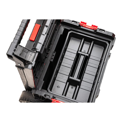 Qbrick System PRO Set 1 2.0 Plus Set di carrelli portautensili + PRO Toolcase + PRO Toolbox + PRO Cart 490 x 400 x 750 mm