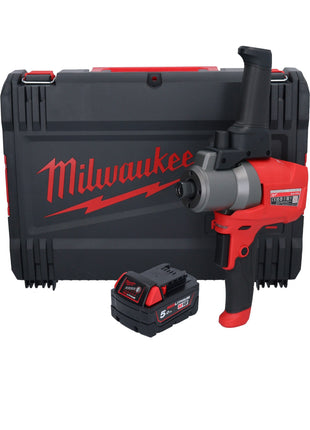 Milwaukee M18 FPM-501X Akku Rührgerät 18 V 20 l Brushless + 1x Akku 5,0 Ah + HD Box - ohne Ladegerät