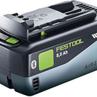 Festoo BP 18 Li 8.0 HP-ASI l Batteria ad alta potenza 18 V 8.0 Ah ( 577323 ) 8000 mAh agli ioni di litio con livello di carica