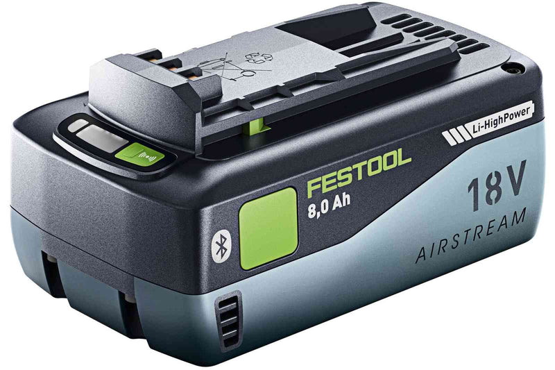 Festoo BP 18 Li 8.0 HP-ASI l Batteria ad alta potenza 18 V 8.0 Ah ( 577323 ) 8000 mAh agli ioni di litio con livello di carica