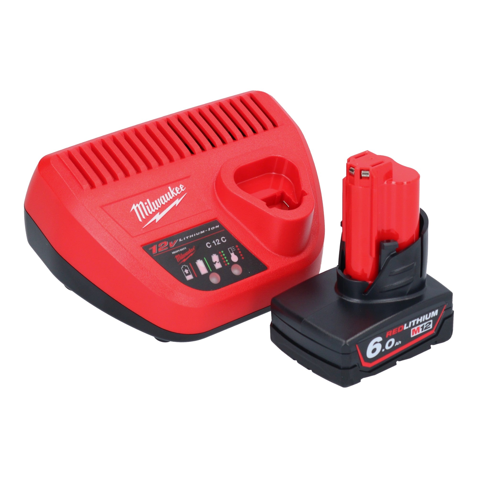 Milwaukee M12 BLPRS 601 Akku Astschere 12 V 32 mm 1x Akku 6 0 Ah Ladegeraet 2 - toolbrothers