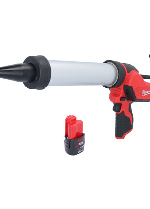 Pistolet à cartouche sans fil Milwaukee M12 PCG/400A-201 12 V 400 ml + 1x batterie 2,0 Ah - sans chargeur