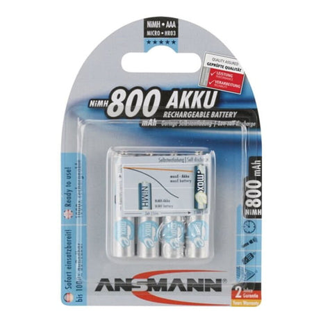 ANSMANN Batterie d´accumulateur maxE 1,2 V 800 mAh ( 4000876117 )