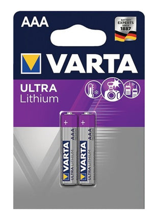 VARTA Batterie ULTRA Lithium 1,5 V AAA Micro 1100 mAh ( 4000901770 )