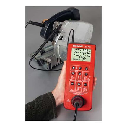 Tester per elettrodomestici BENNING ST 725 funzionamento a batteria / rete ( 4000828856 )