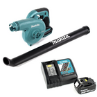 Makita DUB 183 RM1 18 V Akku Gebläse + 1x BL 1840 B 4,0 Ah Akku + DC 18 RC Schnellladegerät - Toolbrothers