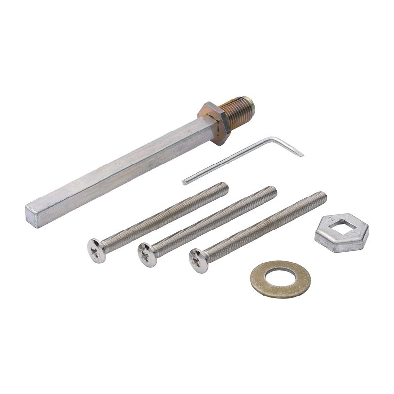 Set di fissaggio HOPPE K/G perno a sgancio rapido 2410/3410 Raccordi di sicurezza intercambiabili 8 x 110 mm ( 3000209252 )