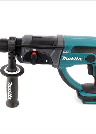 Makita DHR 202 RTJ 18 V Akku Kombihammer SDS-Plus im Makpac + 2x 5,0 Ah Akku + Ladegerät + 5 tlg. Hartmetall Bohrer Set für Mauerwerk und Beton - Toolbrothers