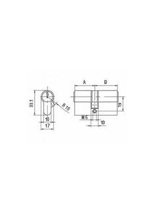 BKS Profildoppelzylinder PZ 8800 27/27 mm ( 3000251937 )