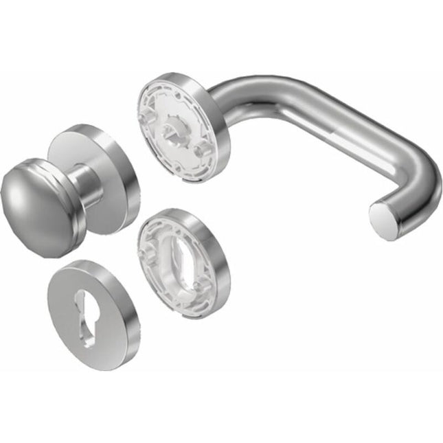 Set antincendio BKS Rosette Rondo Rosette in acciaio inox D/K ( 3000253081 )